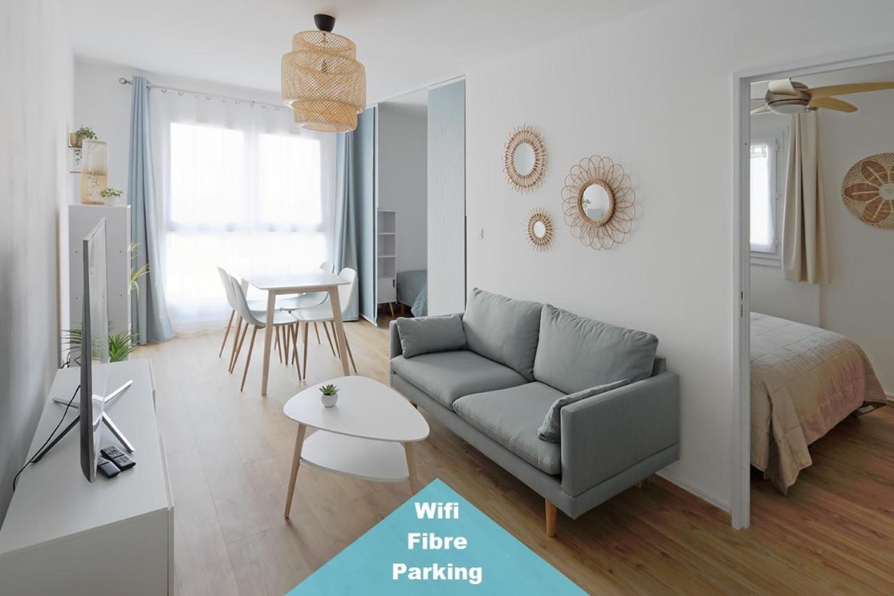 Ile De Nantes, 4 Personnes, Parking Inclus Apartment Bagian luar foto